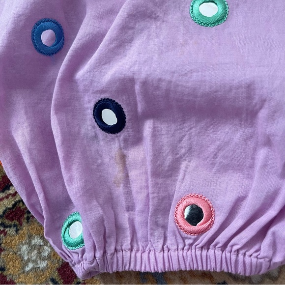 RHODE Embellished Fit and Flare Purple Dress - Picture 6 of 7